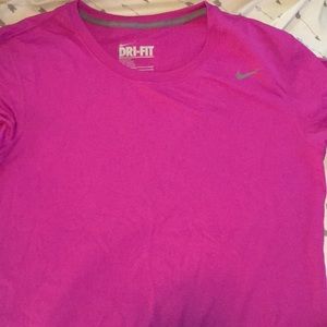 Small nike shirt